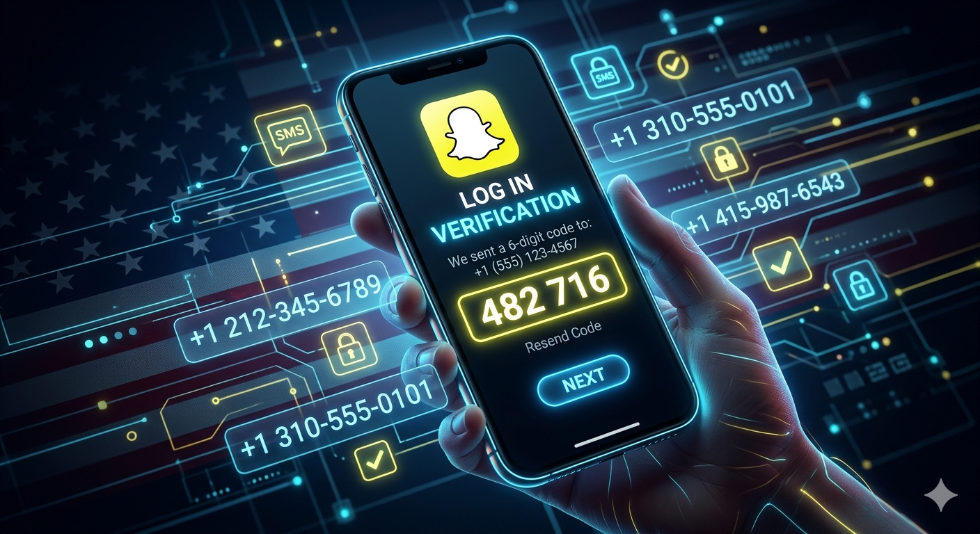 How to Get Snapchat USA Virtual Number Fast & Safely