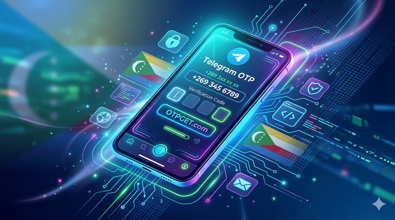 Telegram Comoros Virtual Number – Fast OTP Verification with OTPGET
