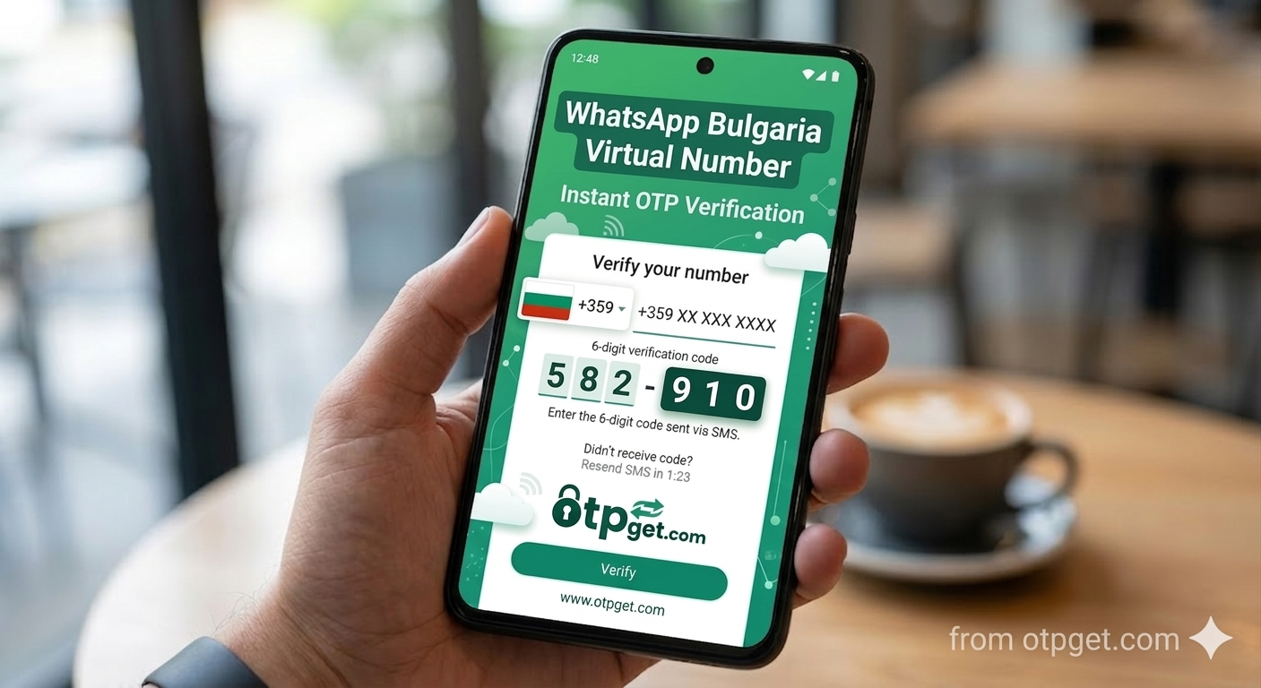 Get WhatsApp Bulgaria Virtual Number Instantly with OTPGET