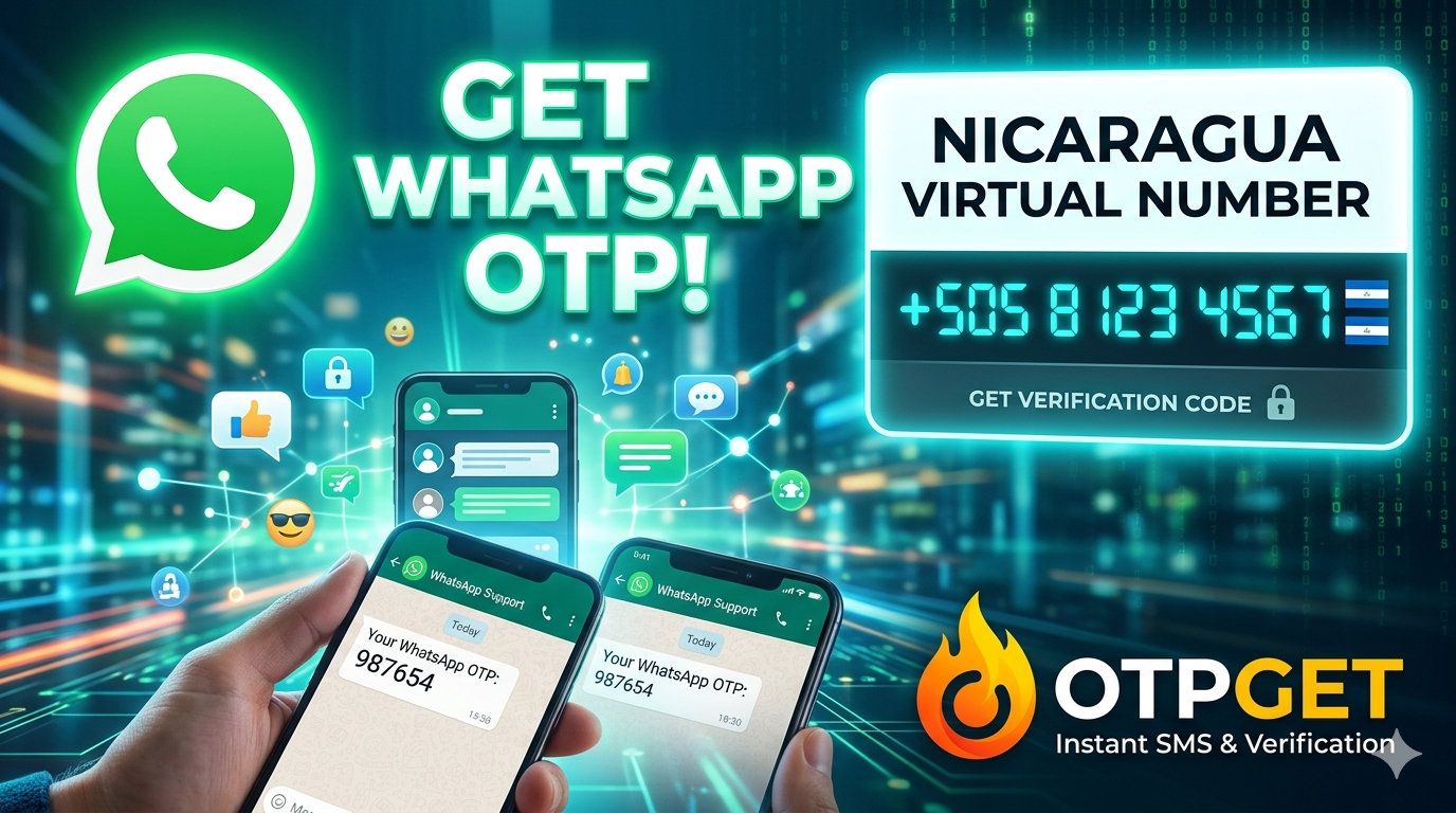How to get WhatsApp Nicaragua Virtual number